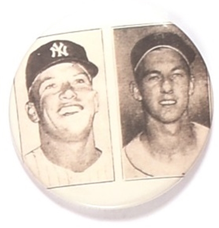 Mantle and Kaline Baseball Jugate