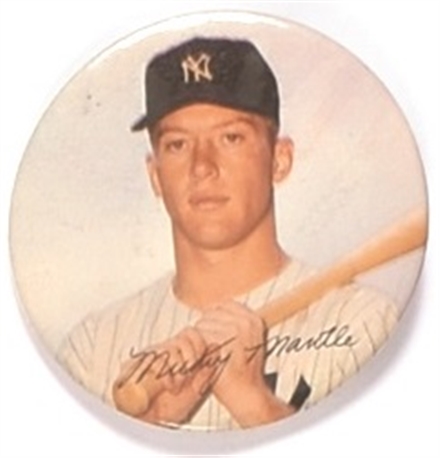Young Mickey Mantle of the Yankees
