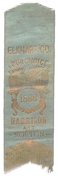Harrison and Morton Elkhart County Ribbon