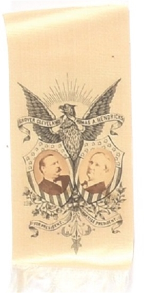 Cleveland, Hendricks Jugate Ribbon