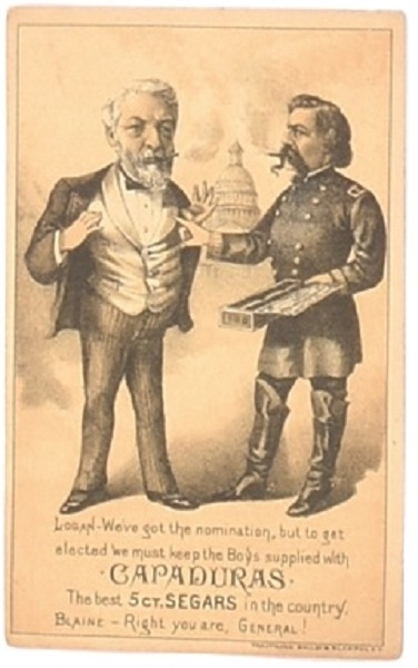 Blaine and Logan Capaduras Segars Card
