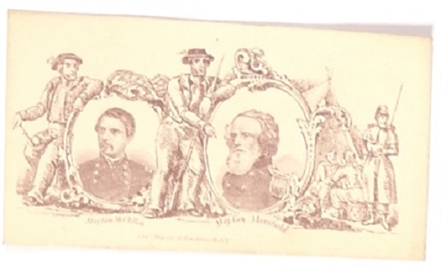 McClellan, Mansfield Civil War Cover