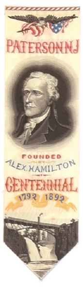 Alexander Hamilton Paterson, NJ, Centennial