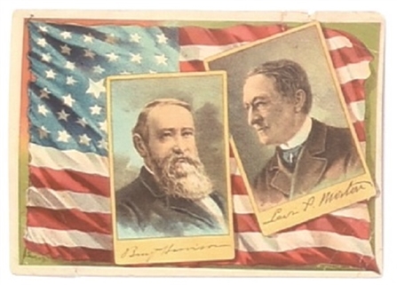 Harrison, Morton Tea and Coffee Trade Card