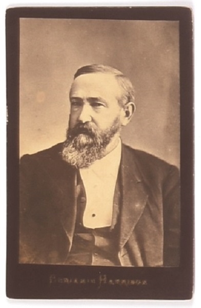 Benjamin Harrison Cabinet Card