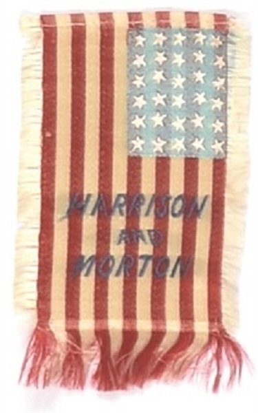 Harrison and Morton Flag Ribbon