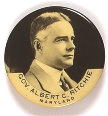 Gov. Albert Ritchie, Maryland
