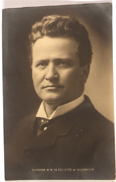Bob LaFollette Wisconsin Postcard