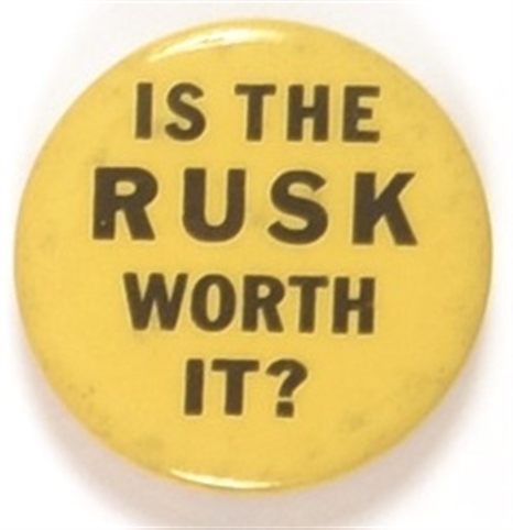 Vietnam is the Rusk Worth It?