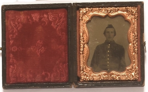 Civil War Soldier Tintype
