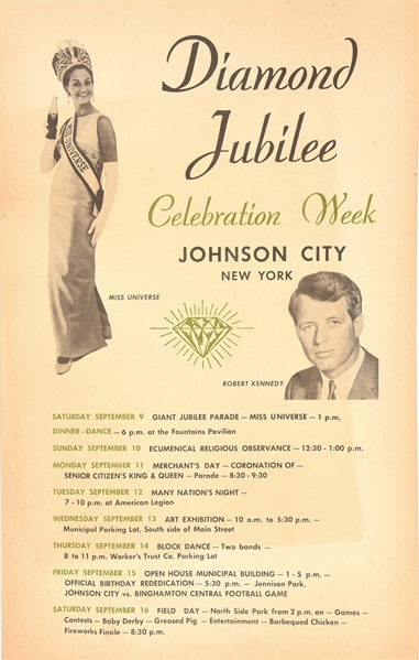 Robert Kennedy Miss Universe Jubilee