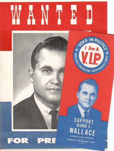 George Wallace Wanted for President