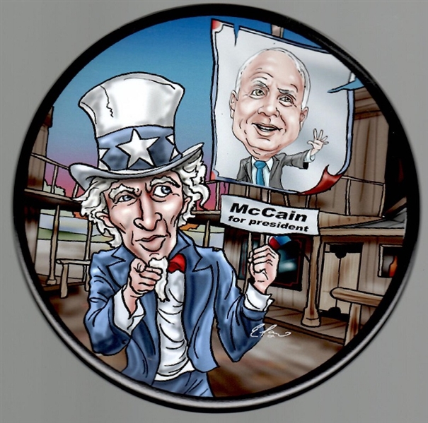 McCain Uncle Sam 6-Inch Celluloid