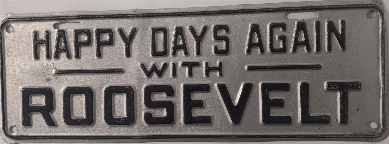 Happy Days Again With Roosevelt