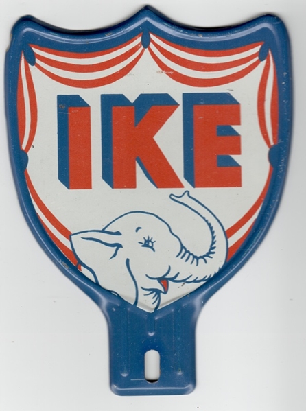 Ike GOP Elephant Shield License