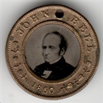 Bell and Everett 1860 Ferrotype
