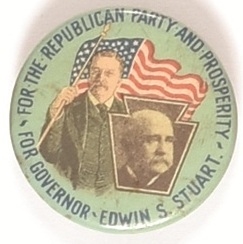 Roosevelt, Stuart Pennsylvania Coattail