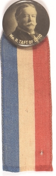 Taft of Ohio Pin and Ribbon