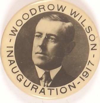 Wilson 1917 Inaugural Pin