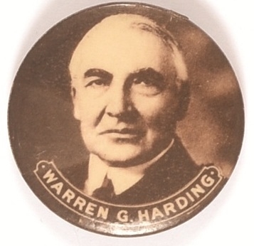 Harding Sepia Celluloid