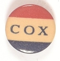 Cox Red, White and Blue Celluloid