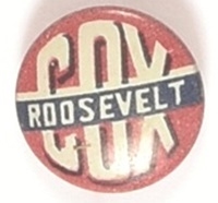 Cox, Roosevelt Red Litho
