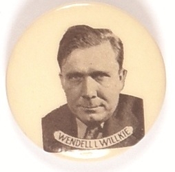 Willkie Brown and White Celluloid