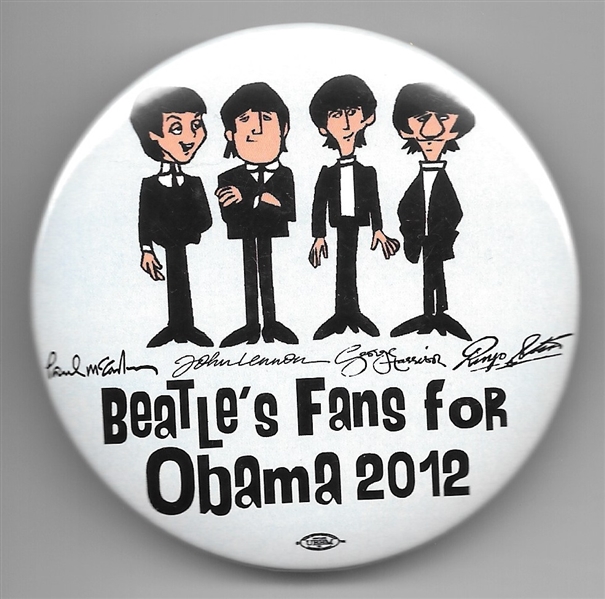 Beatles Fans for Obama 
