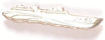 JFK PT 109 Pinback