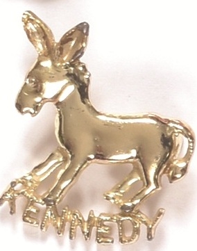 Kennedy Silver Color Donkey Pin