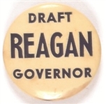 Draft Reagan Governor