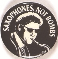Clinton Saxophones not Bombs