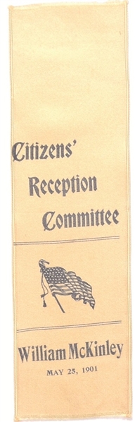 McKinley California Citizens Reception Committee Ribbon