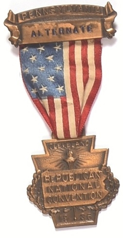 Landon PA Alternate Convention Badge
