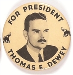 Dewey for President Elephants Pin