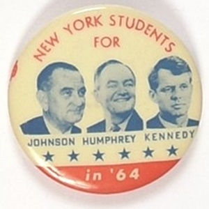 New York Students for Johnson, Kennedy