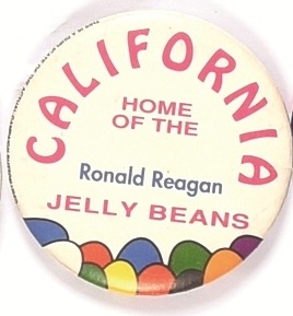 California Reagan Jellybeans Pin