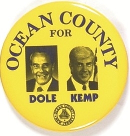 Ocean County for Dole, Kemp