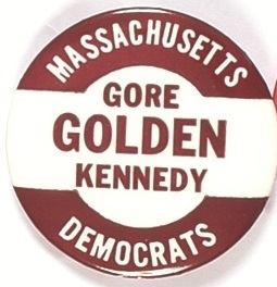 Gore, Golden, Kennedy Massachusetts Democrats