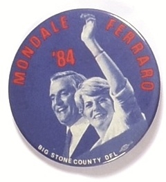 Mondale, Ferraro Big Stone County Jugate