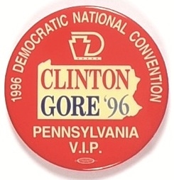 Clinton, Gore Pennsylvania VIP