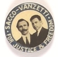 Sacco-Vanzetti Justice and Freedom