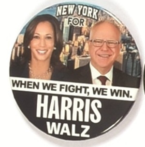 New York for Harris, Walz