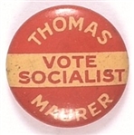 Thomas, Maurer Vote Socialist