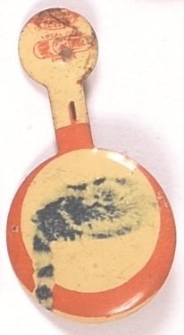 Kefauver Coonskin Cap Tab