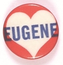 Eugene McCarthy Heart Pin