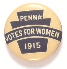 Pennsylvania Votes for Women, White Celluloid