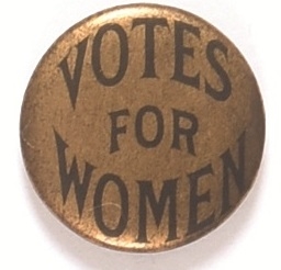 Gold Votes for Women, Different Lettering