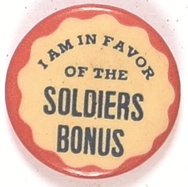 World War I Soldiers Bonus