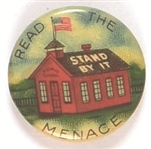 Read the Menace KKK Pin
